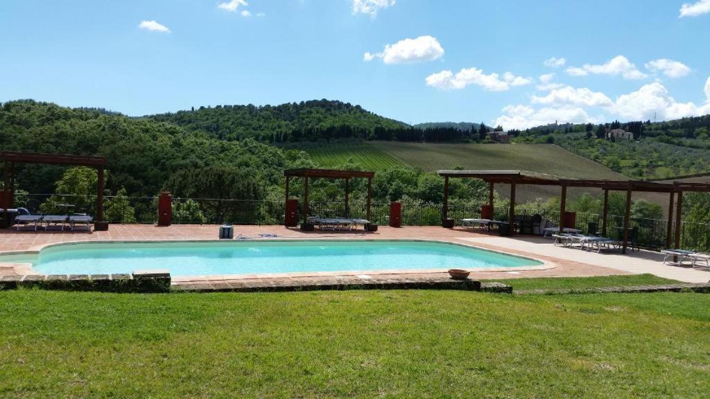 La Gufaia - Holiday House With Private Pool Near Florence 卡尔米尼亚诺 外观 照片