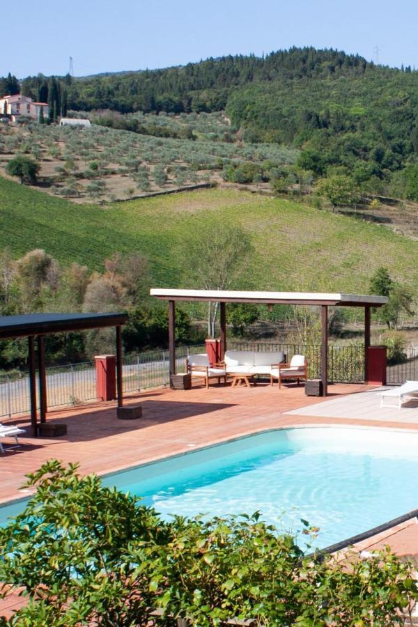 La Gufaia - Holiday House With Private Pool Near Florence 卡尔米尼亚诺 外观 照片